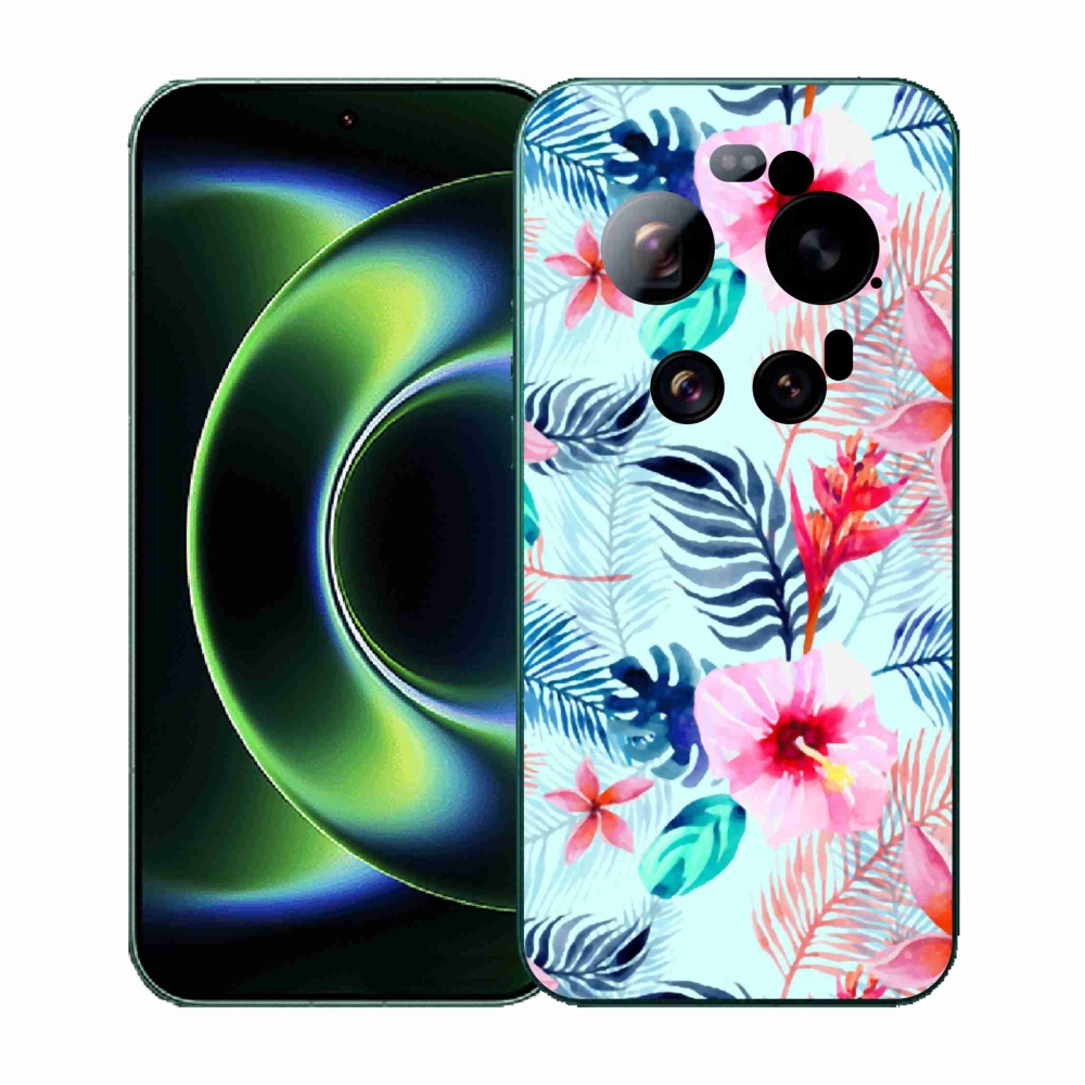 Gélový kryt mmCase na Xiaomi 17 Ultra - kvety