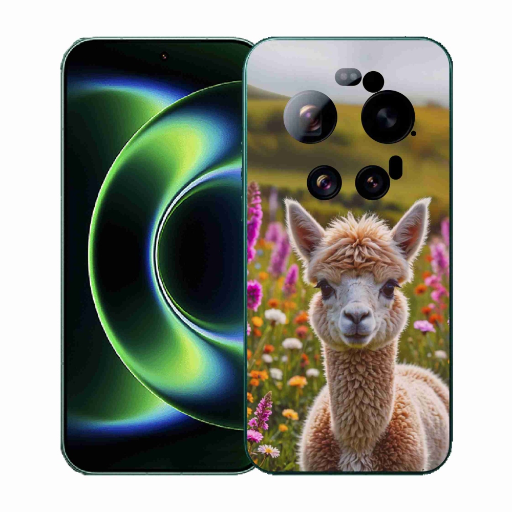 Gélový kryt mmCase na Xiaomi 17 Ultra - lama na lúke