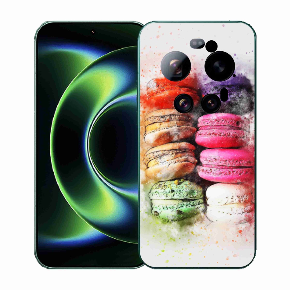 Gélový kryt mmCase na Xiaomi 17 Ultra - makrónky