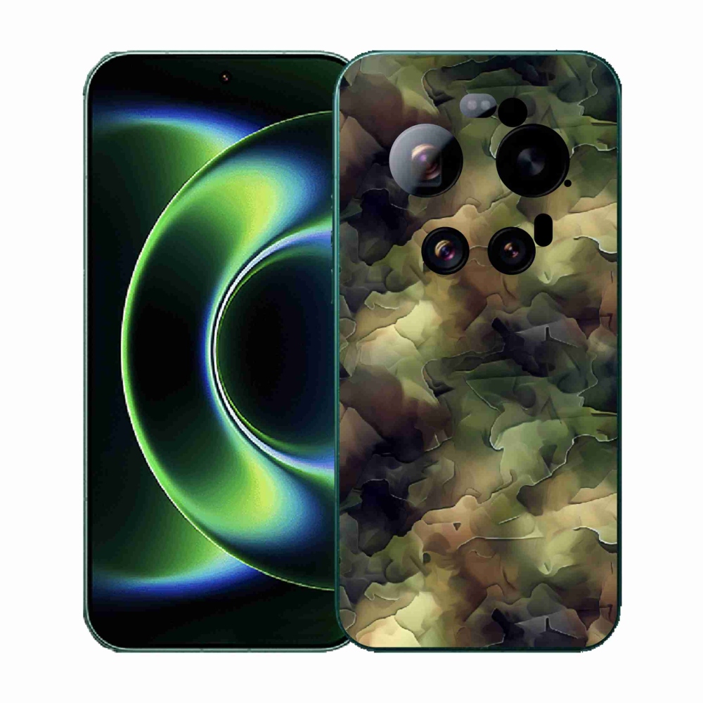 Gélový kryt mmCase na Xiaomi 17 Ultra - maskáčový vzor 10