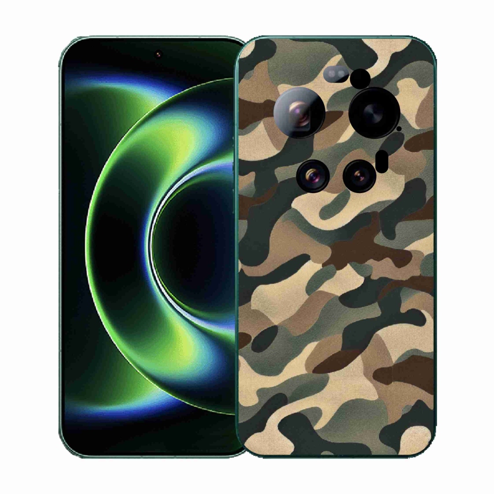 Gélový kryt mmCase na Xiaomi 17 Ultra - maskáčový vzor 11