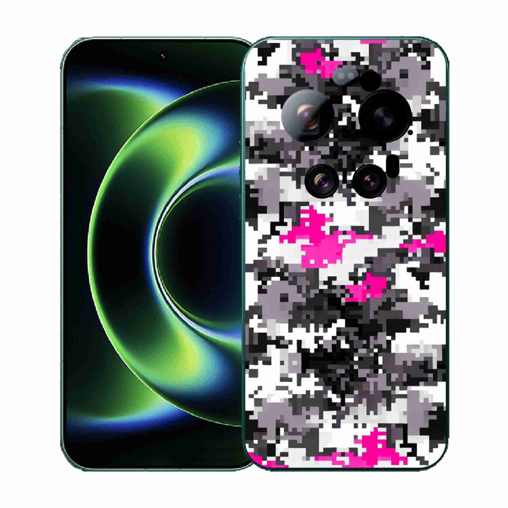 Gélový kryt mmCase na Xiaomi 17 Ultra - maskáčový vzor 4