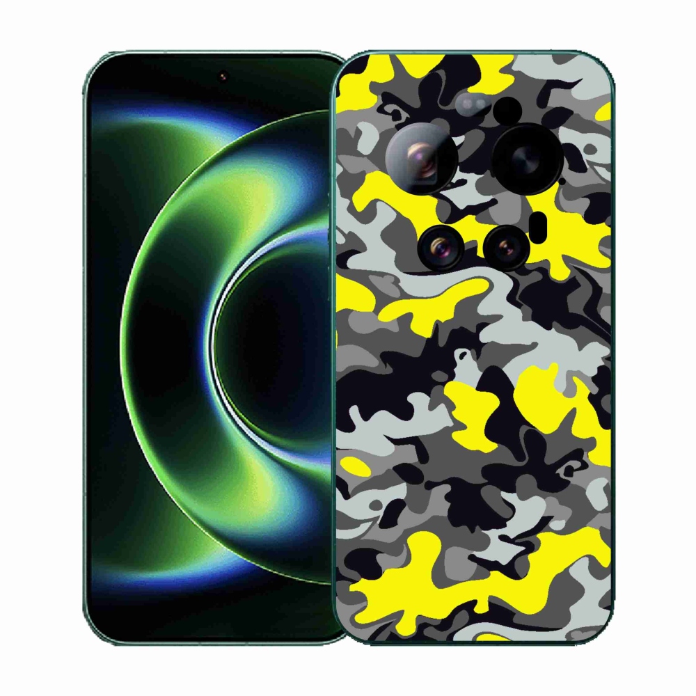 Gélový kryt mmCase na Xiaomi 17 Ultra - maskáčový vzor 6