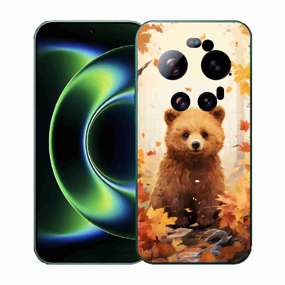 Gélový kryt mmCase na Xiaomi 17 Ultra - medveď v lese