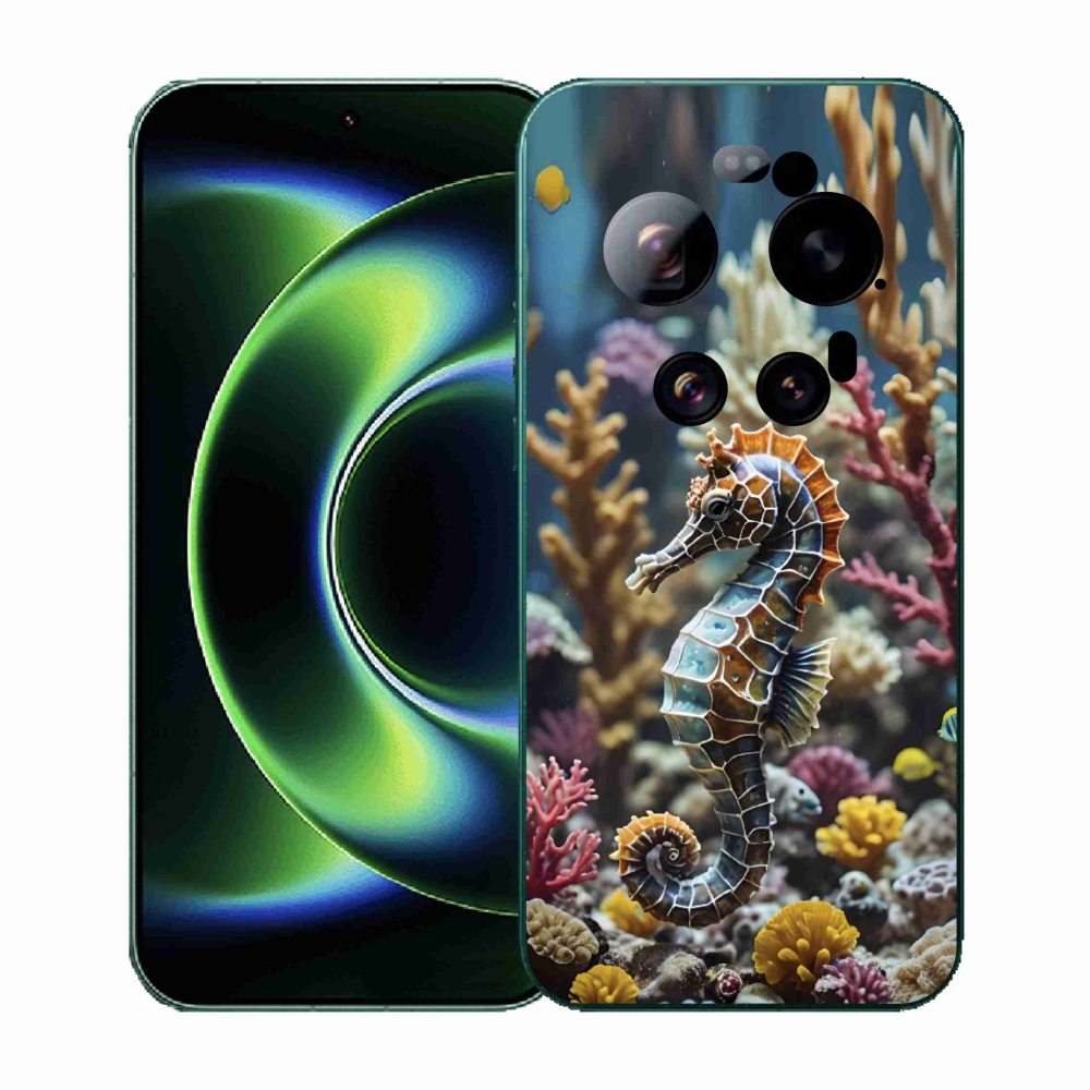 Gélový kryt mmCase na Xiaomi 17 Ultra - morský koník 2