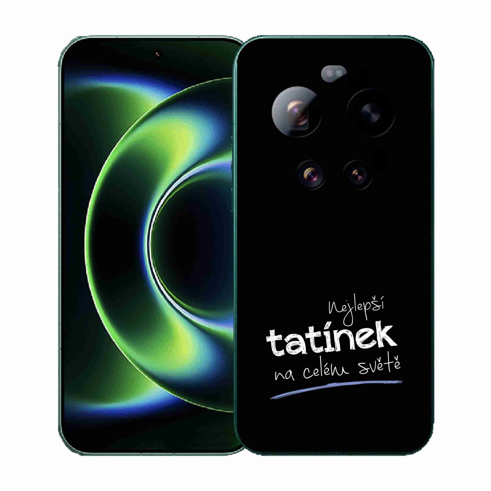 Gélový kryt mmCase na Xiaomi 17 Ultra - najlepší otecko 4 čierne pozadie