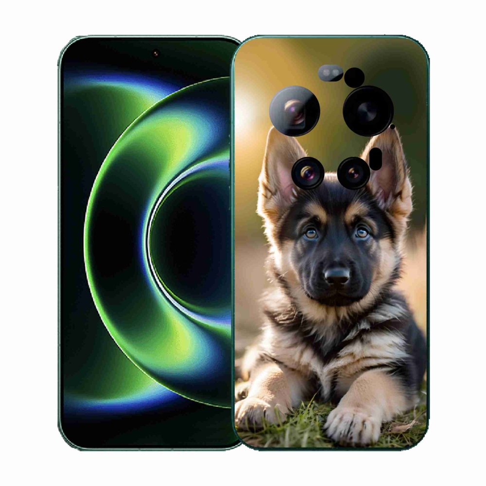 Gélový kryt mmCase na Xiaomi 17 Ultra - nemecký ovčiak v prírode