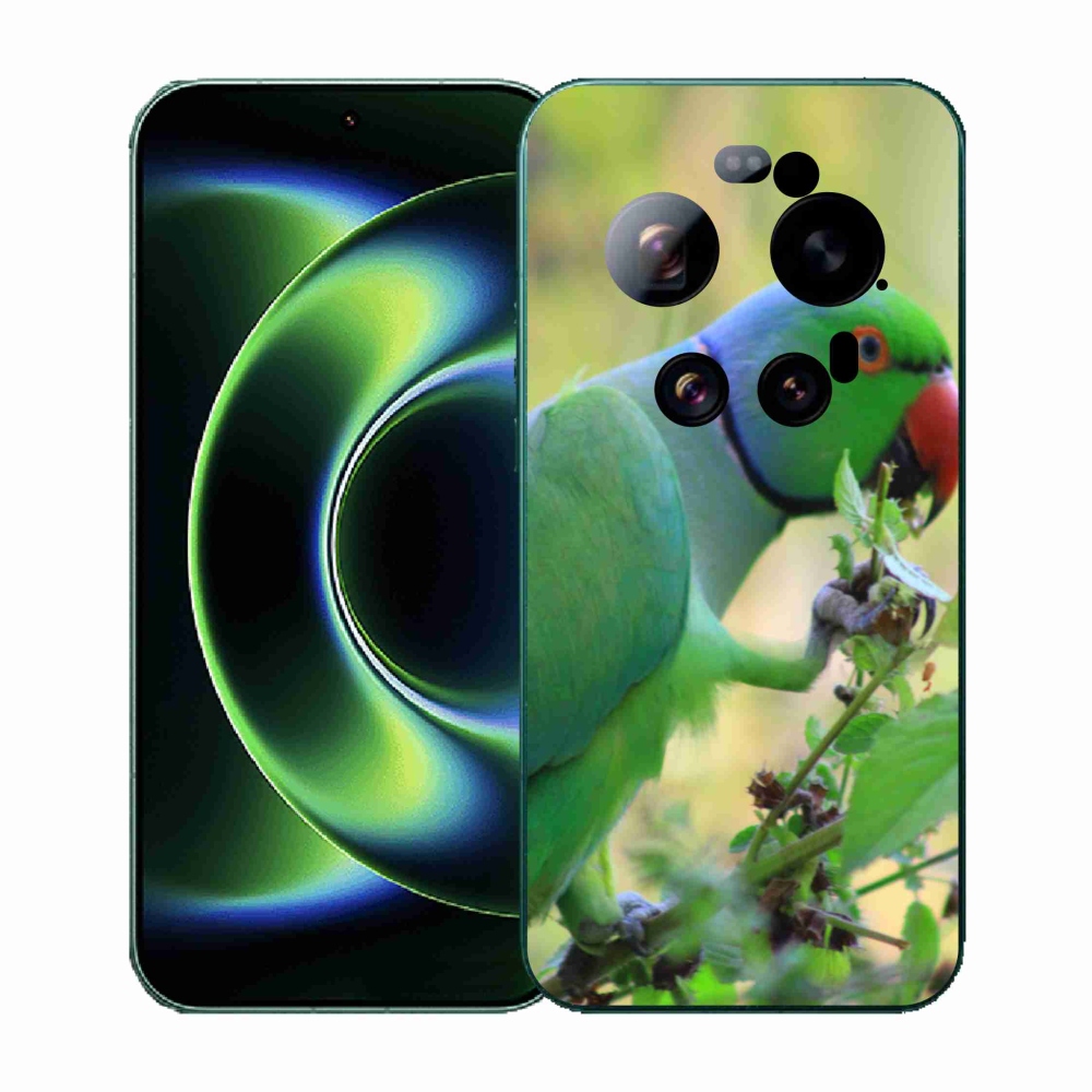 Gélový kryt mmCase na Xiaomi 17 Ultra - papagáj Alexandr