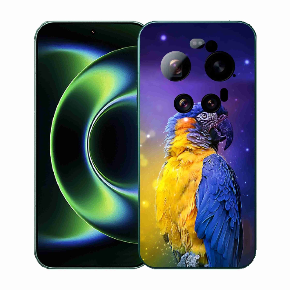 Gélový kryt mmCase na Xiaomi 17 Ultra - papagáj ara 1