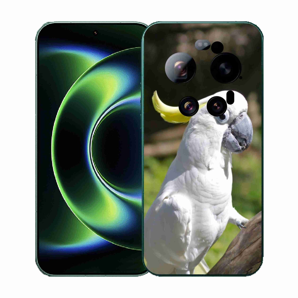 Gélový kryt mmCase na Xiaomi 17 Ultra - papagáj kakadu 2