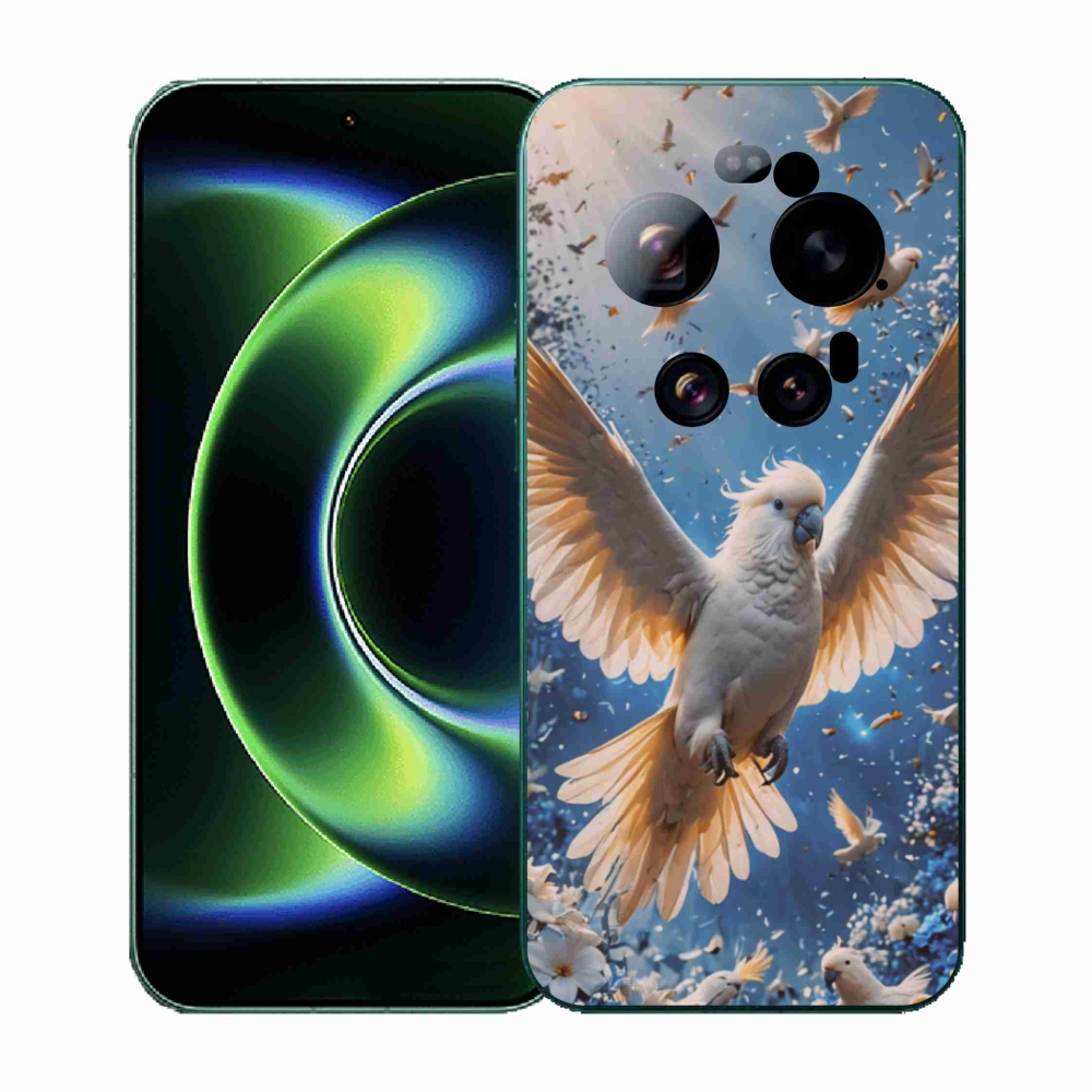 Gélový kryt mmCase na Xiaomi 17 Ultra - papagáj kakadu