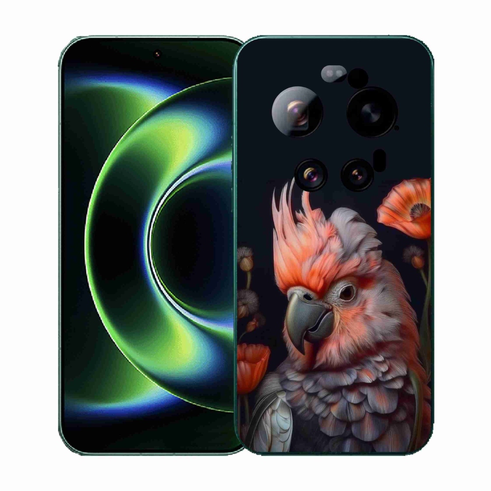 Gélový kryt mmCase na Xiaomi 17 Ultra - papagáj kakadu vo farbách