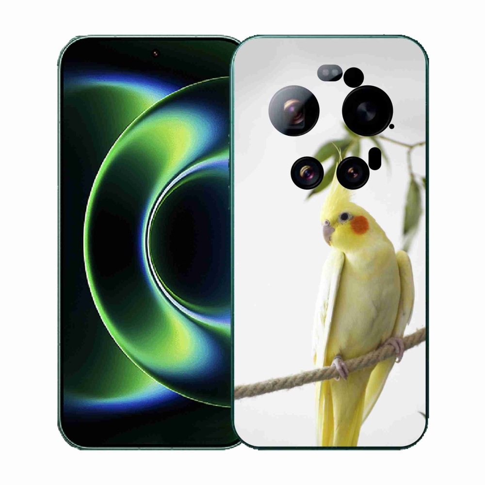 Gélový kryt mmCase na Xiaomi 17 Ultra - papagáj korela chocholatá