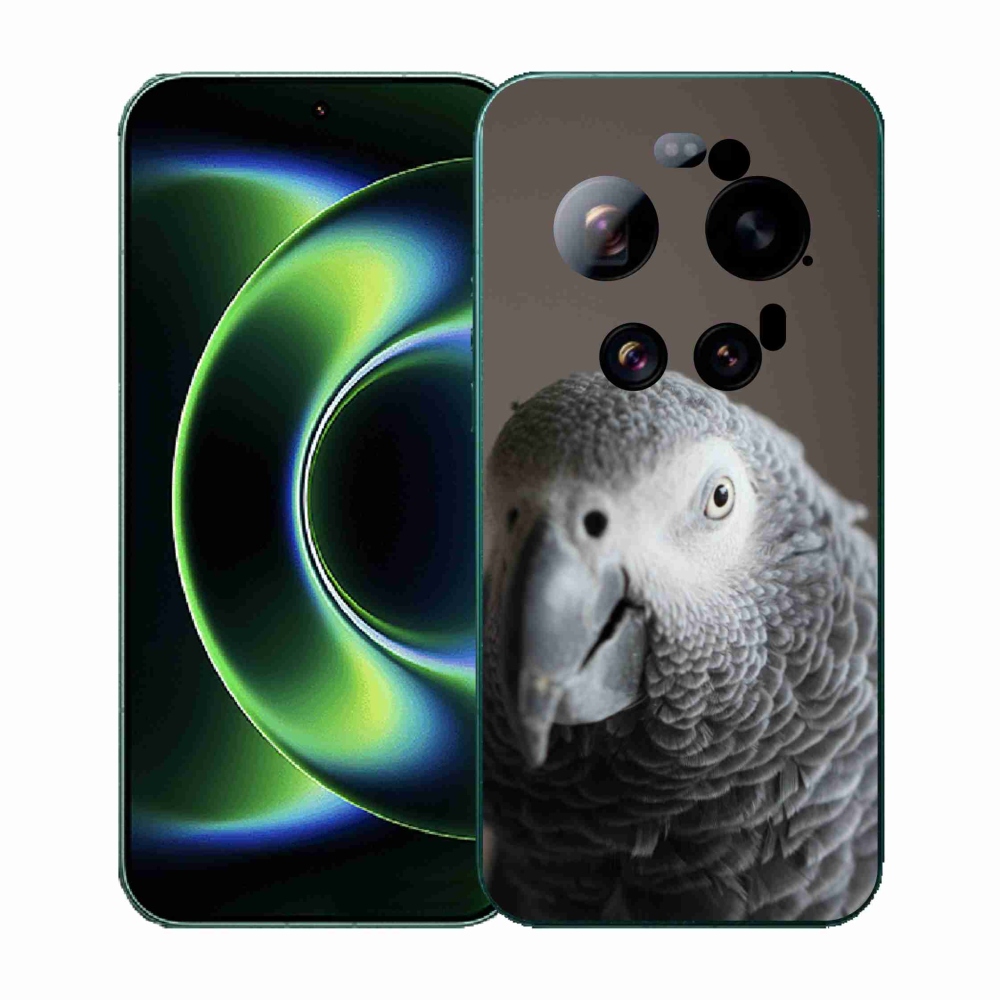 Gélový kryt mmCase na Xiaomi 17 Ultra - papagáj žako 2