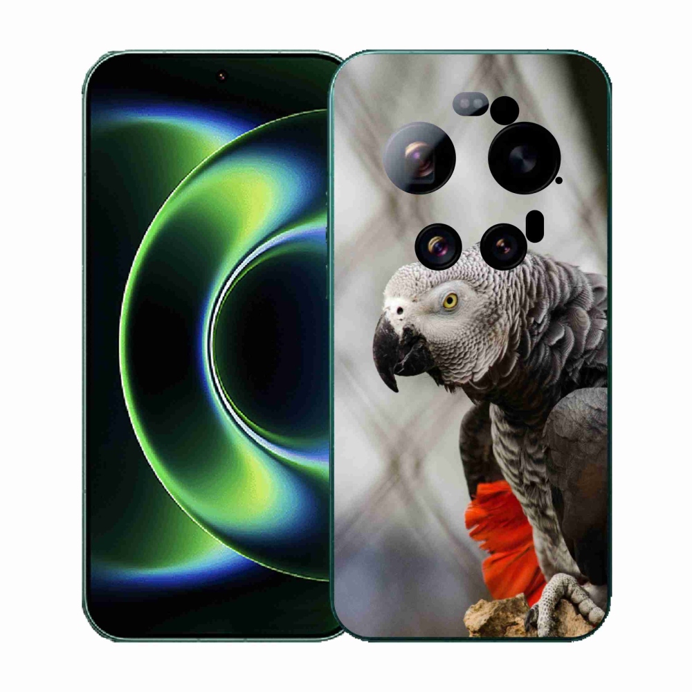Gélový kryt mmCase na Xiaomi 17 Ultra - papagáj žako 3