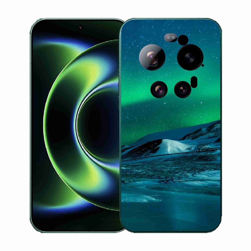 Gélový kryt mmCase na Xiaomi 17 Ultra - polárna žiara