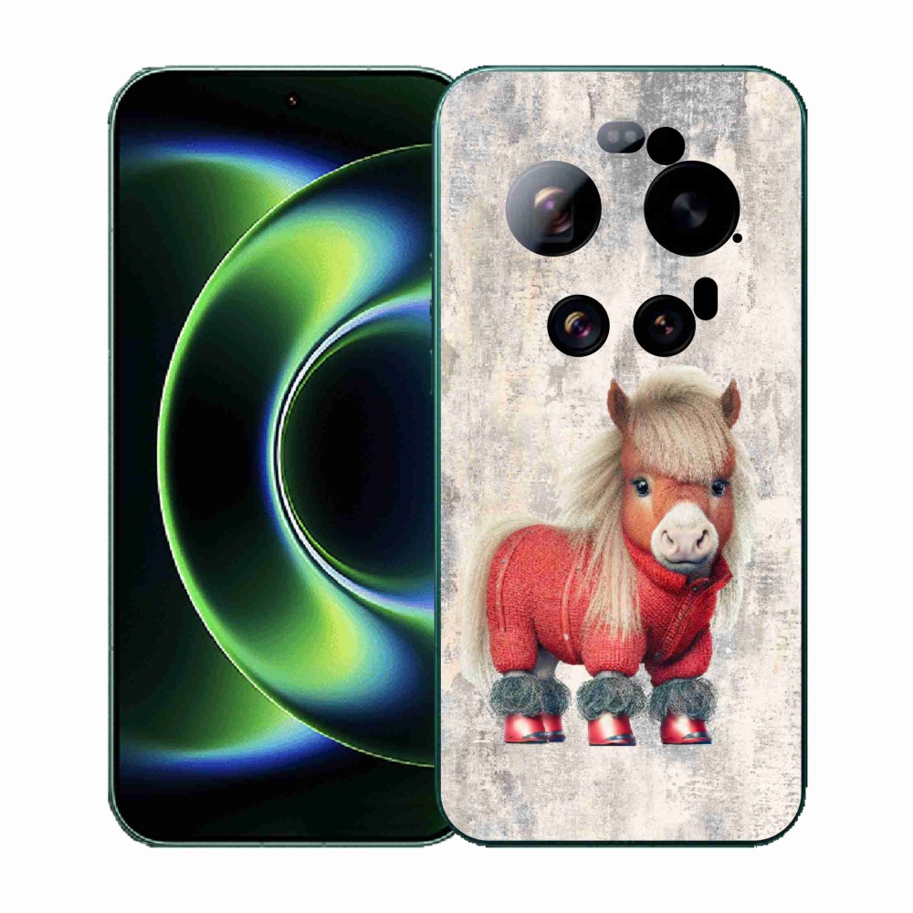 Gélový kryt mmCase na Xiaomi 17 Ultra - poník vo svetri