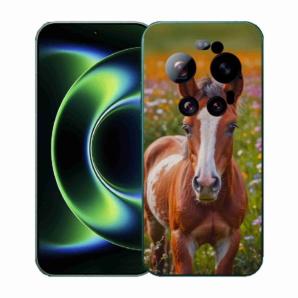 Gélový kryt mmCase na Xiaomi 17 Ultra - roztomilé žriebä