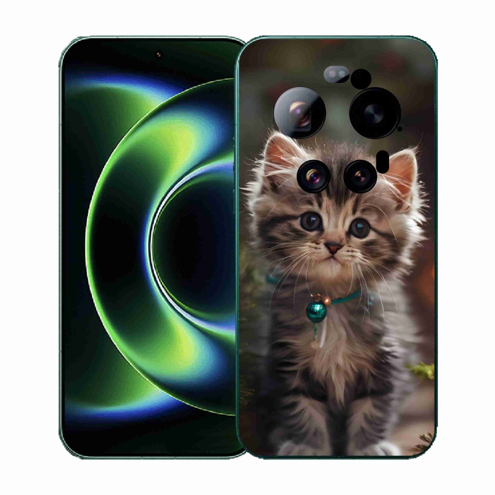 Gélový kryt mmCase na Xiaomi 17 Ultra - roztomilé mačiatko 11