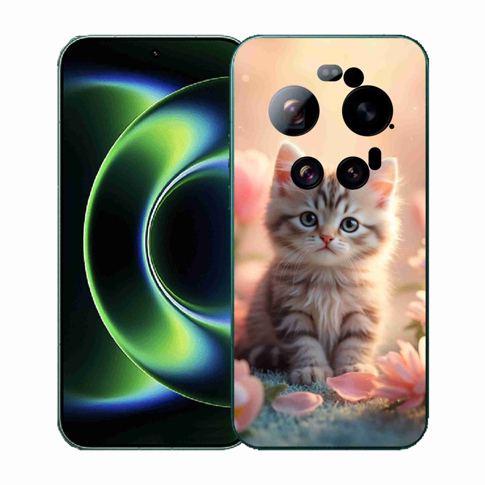 Gélový kryt mmCase na Xiaomi 17 Ultra - roztomilé mačiatko 8