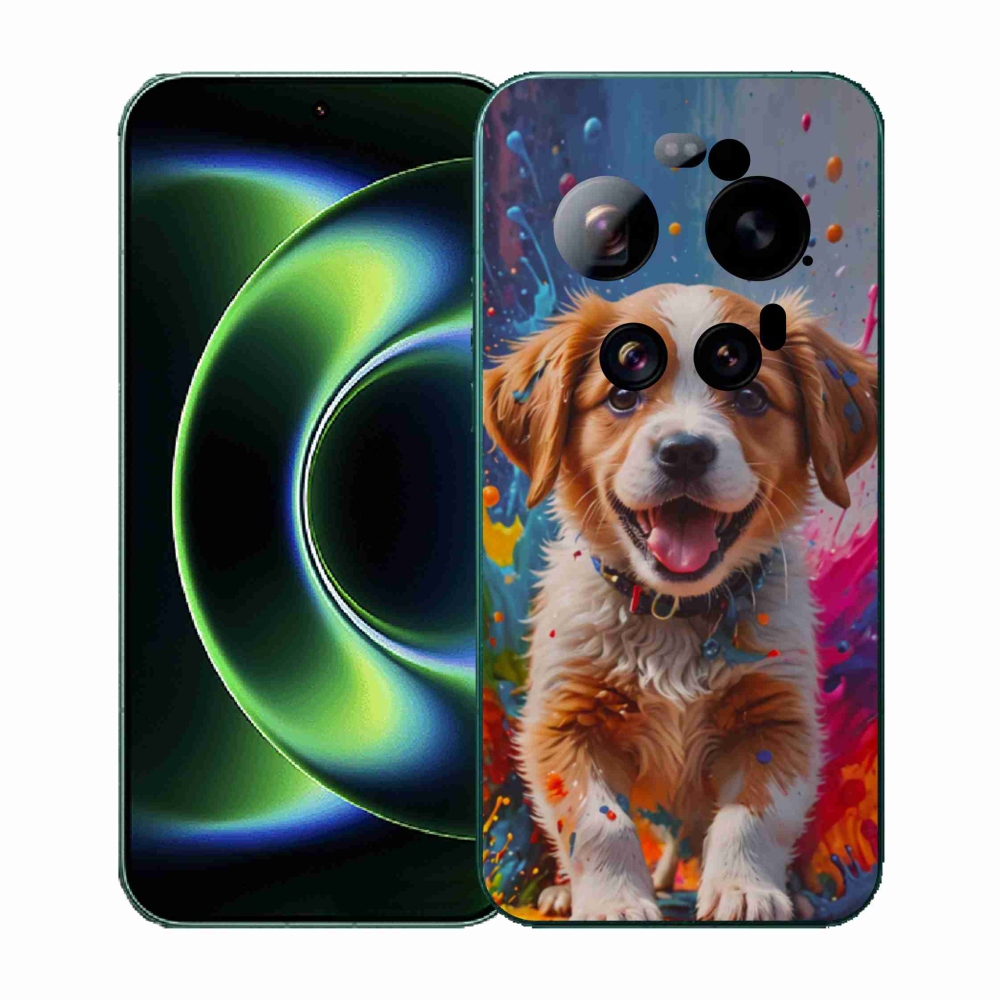 Gélový kryt mmCase na Xiaomi 17 Ultra - roztomilé šteňa 3