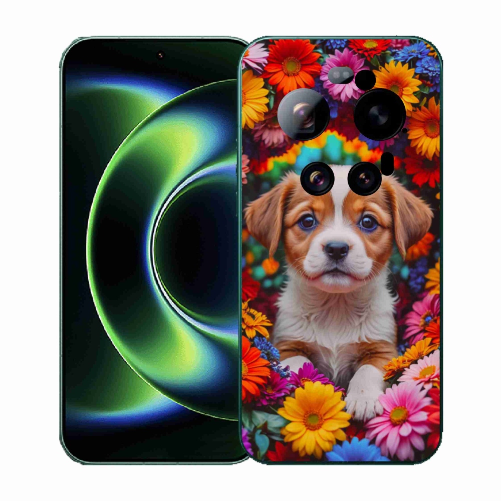 Gélový kryt mmCase na Xiaomi 17 Ultra - roztomilé šteňa