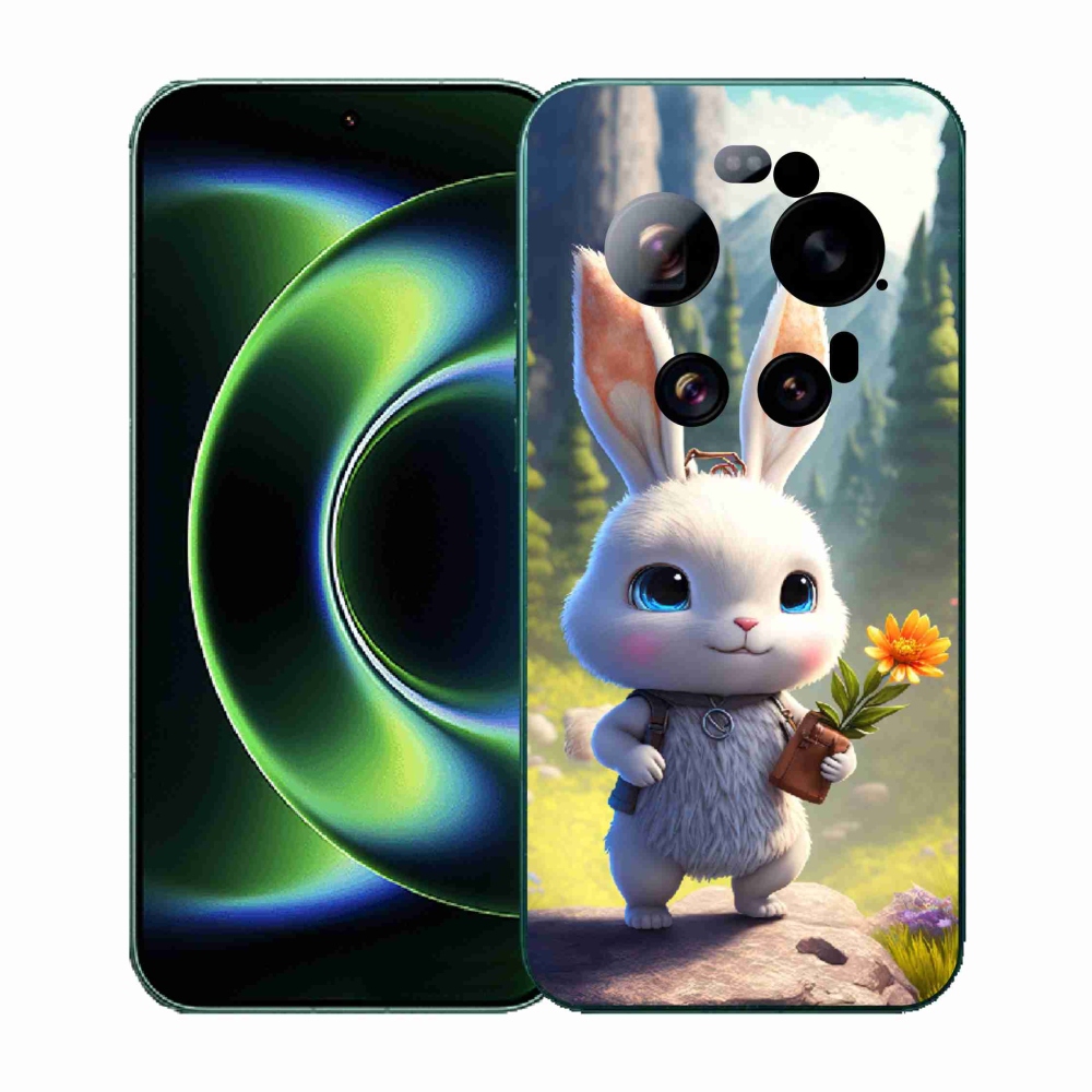 Gélový kryt mmCase na Xiaomi 17 Ultra - roztomilý zajačik