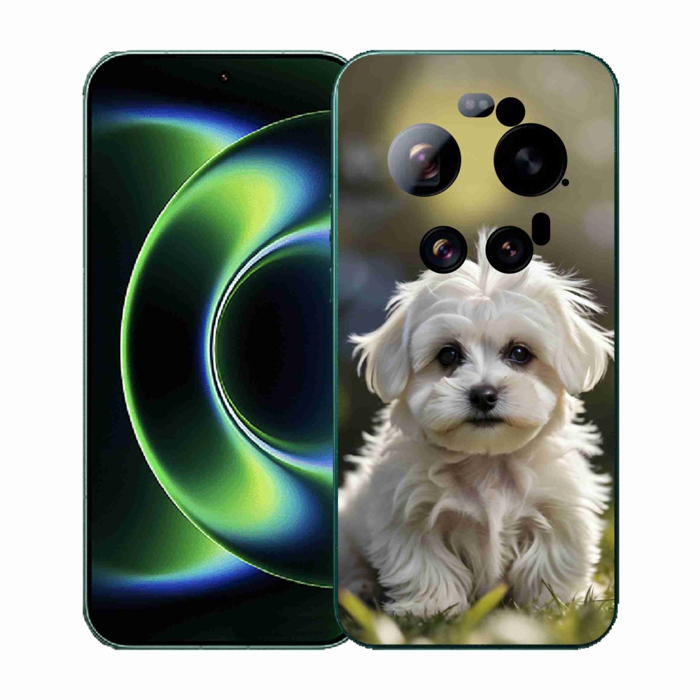 Gélový kryt mmCase na Xiaomi 17 Ultra - roztomilý maltézsky psík