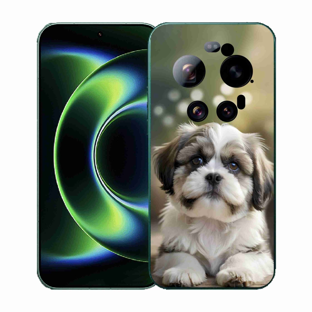 Gélový kryt mmCase na Xiaomi 17 Ultra - roztomilý shih-tzu