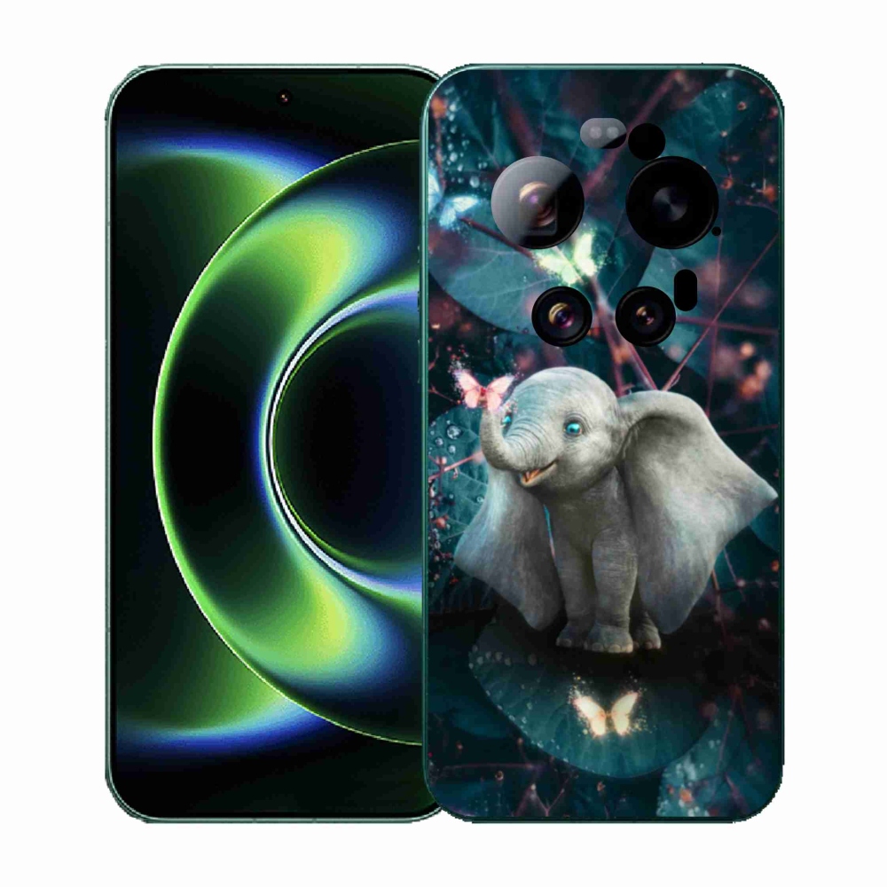 Gélový kryt mmCase na Xiaomi 17 Ultra - roztomilý slon