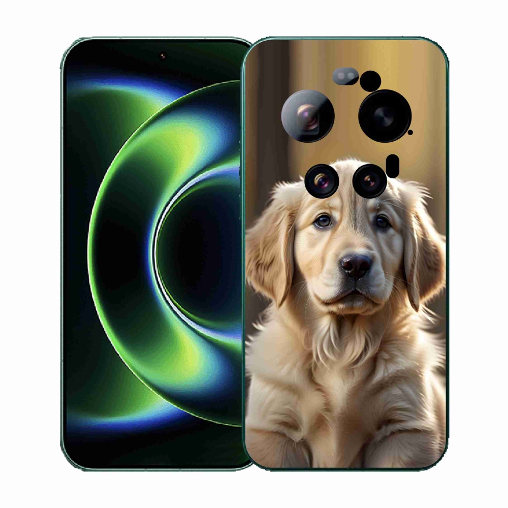Gélový kryt mmCase na Xiaomi 17 Ultra - roztomilý zlatý retriever