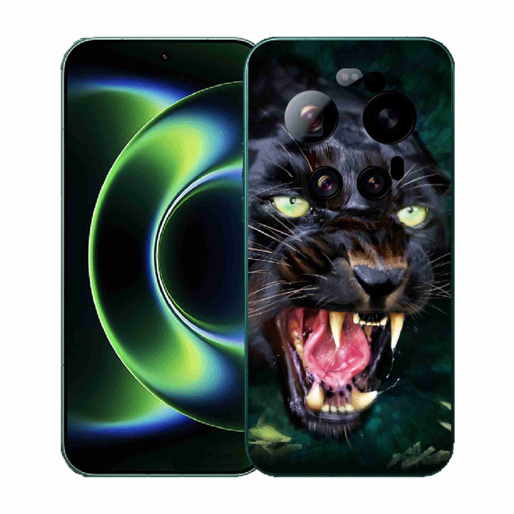 Gélový kryt mmCase na Xiaomi 17 Ultra - rozzúrený čierny panter
