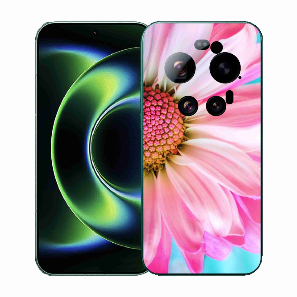 Gélový kryt mmCase na Xiaomi 17 Ultra - ružový kvet