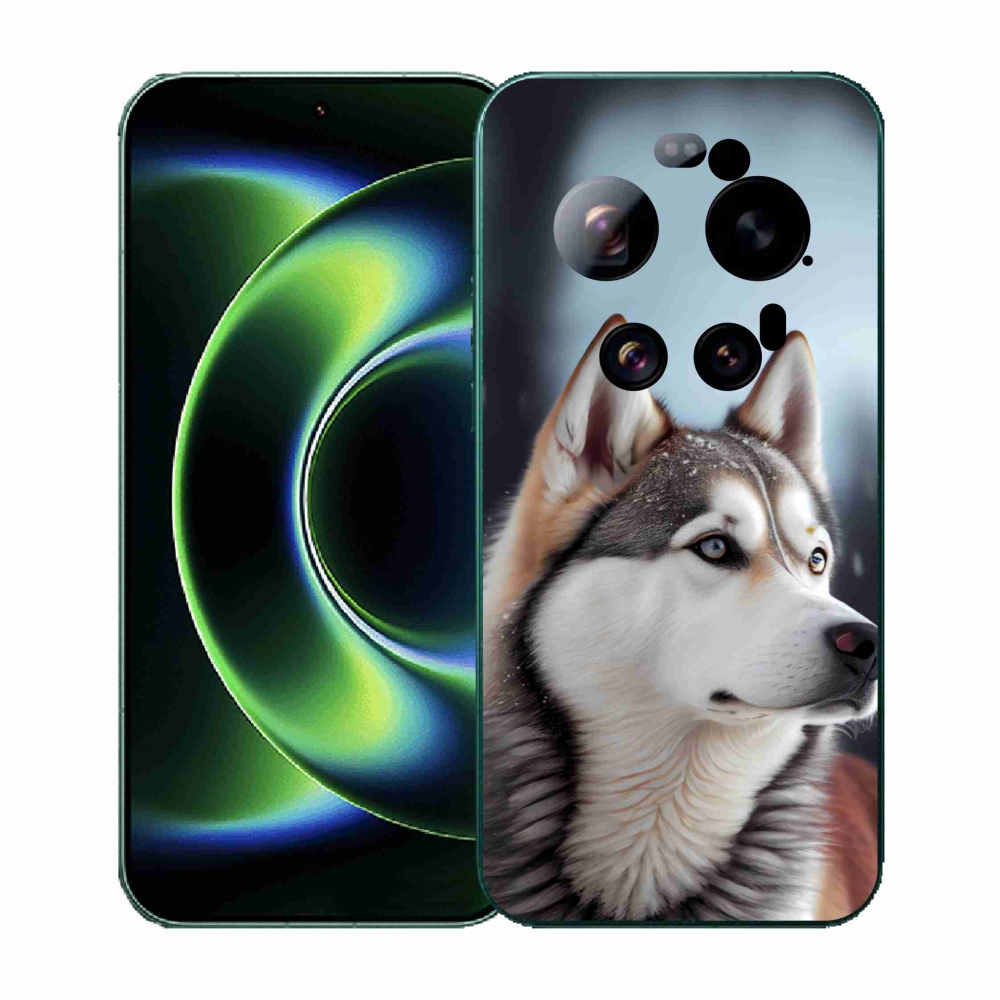 Gélový kryt mmCase na Xiaomi 17 Ultra - sibírsky husky