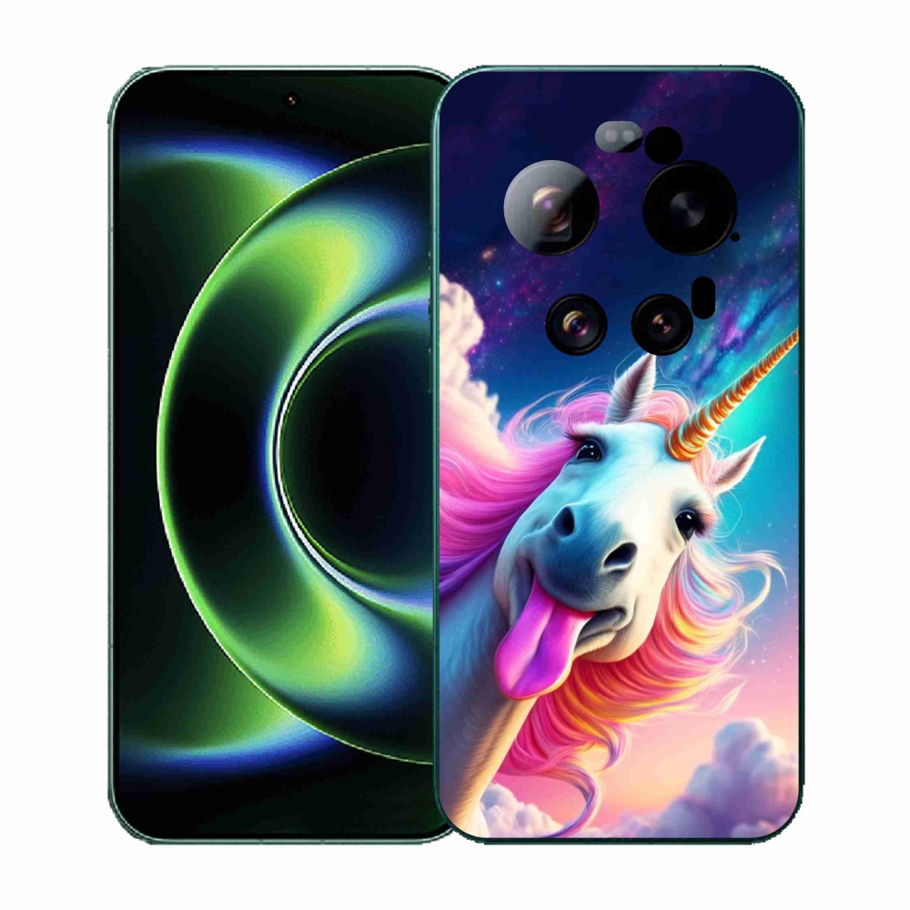 Gélový kryt mmCase na Xiaomi 17 Ultra - šialený jednorožec