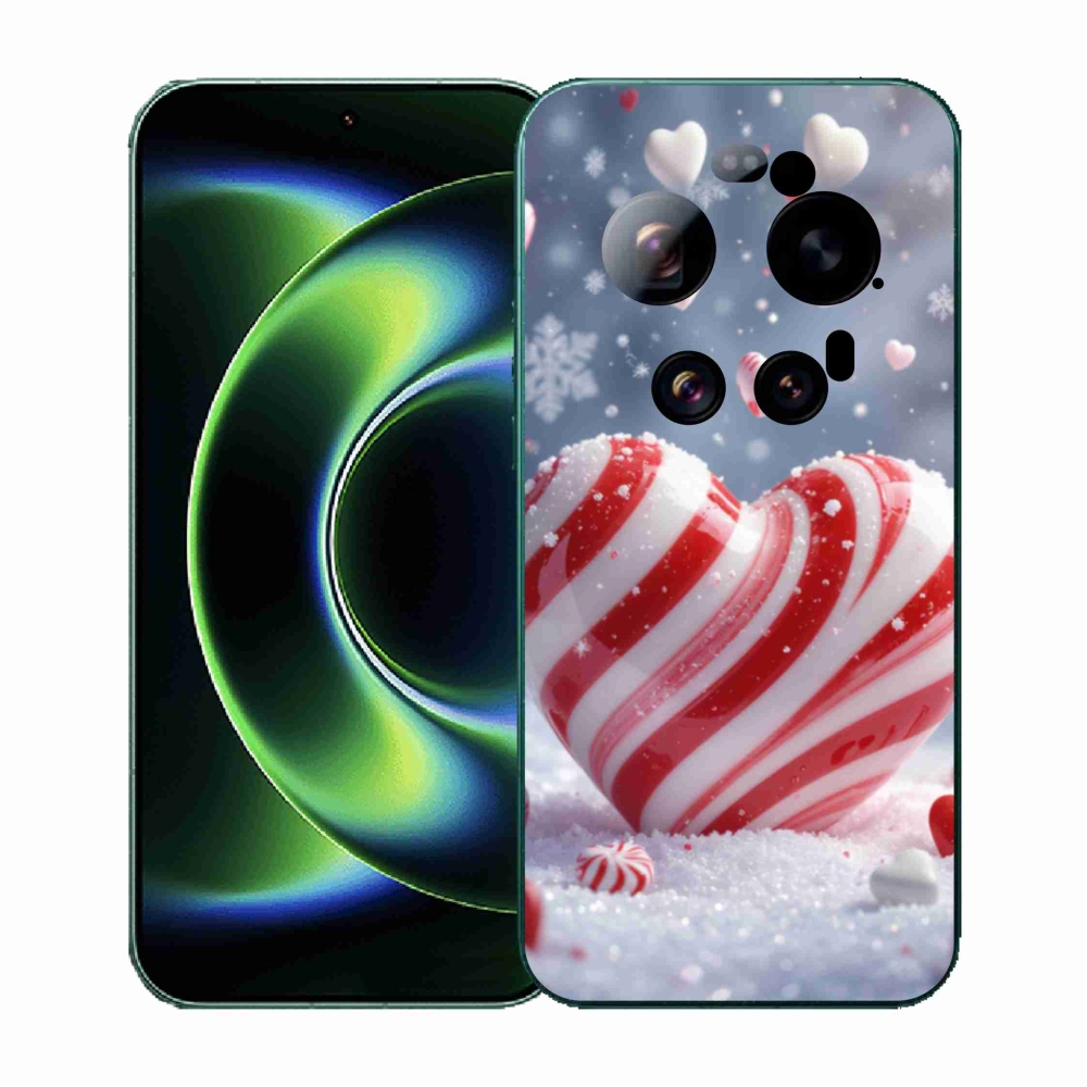 Gélový kryt mmCase na Xiaomi 17 Ultra - sladké srdce