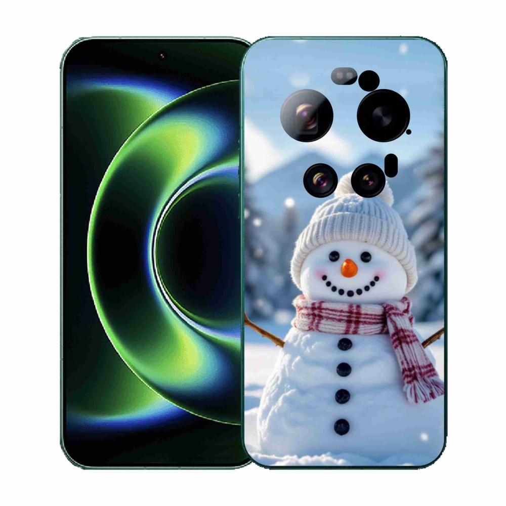 Gélový kryt mmCase na Xiaomi 17 Ultra - snehuliak 3