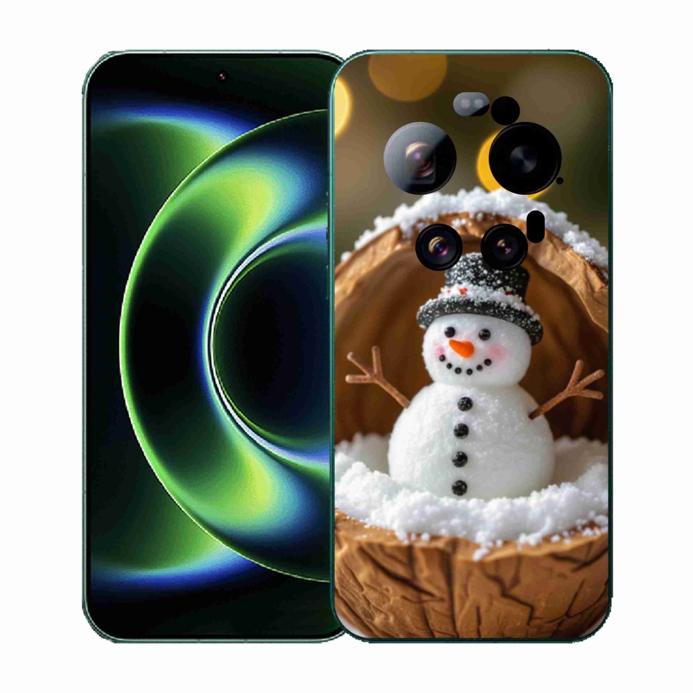 Gélový kryt mmCase na Xiaomi 17 Ultra - snehuliak 4