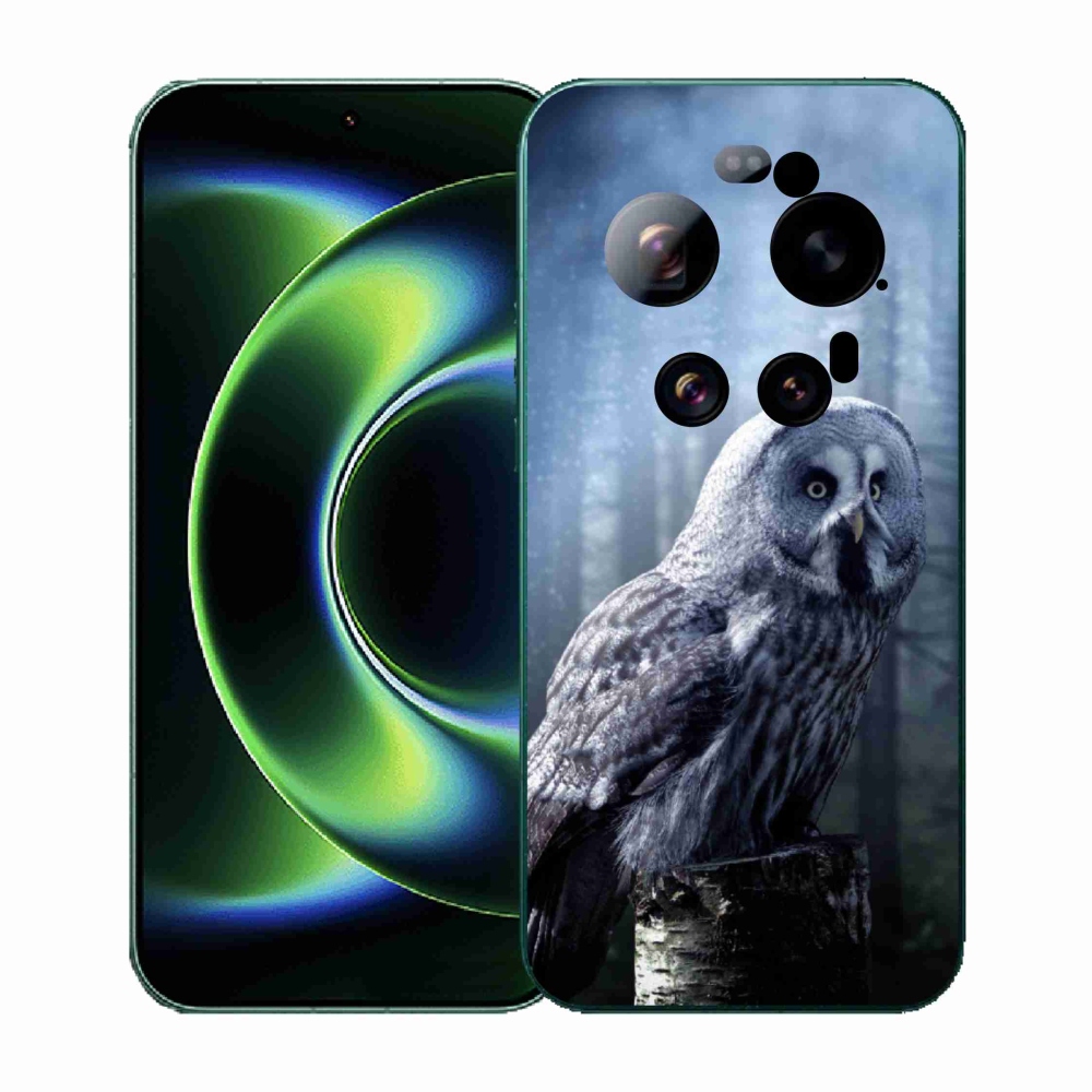 Gélový kryt mmCase na Xiaomi 17 Ultra - sova