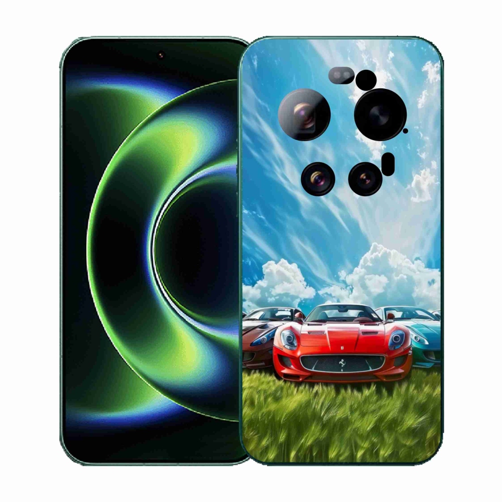 Gélový kryt mmCase na Xiaomi 17 Ultra - športové vozidlá