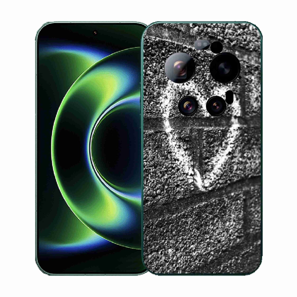 Gélový kryt mmCase na Xiaomi 17 Ultra - srdce na stene