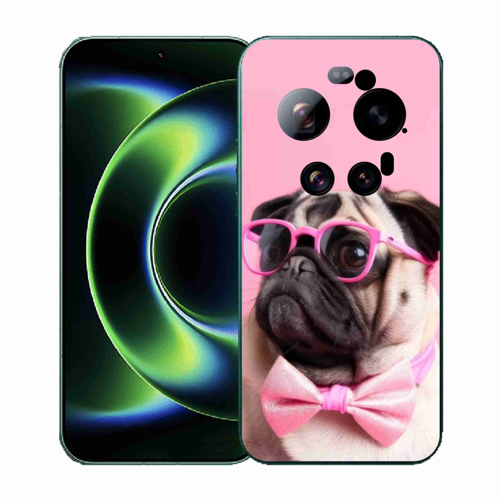 Gélový kryt mmCase na Xiaomi 17 Ultra - štýlový mops