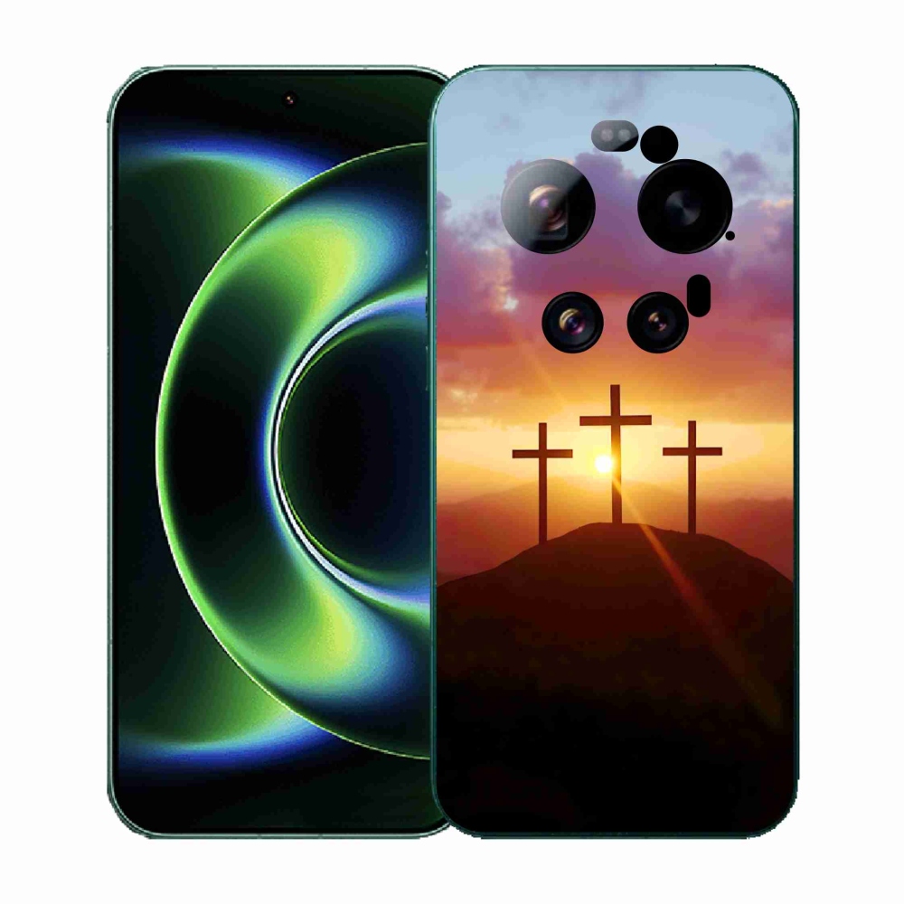 Gélový kryt mmCase na Xiaomi 17 Ultra - tri kríža