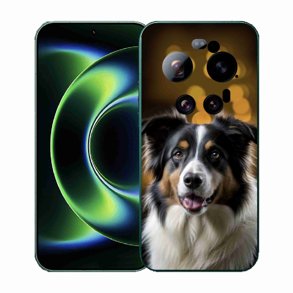 Gélový kryt mmCase na Xiaomi 17 Ultra - usmievavý austrálsky ovčiak