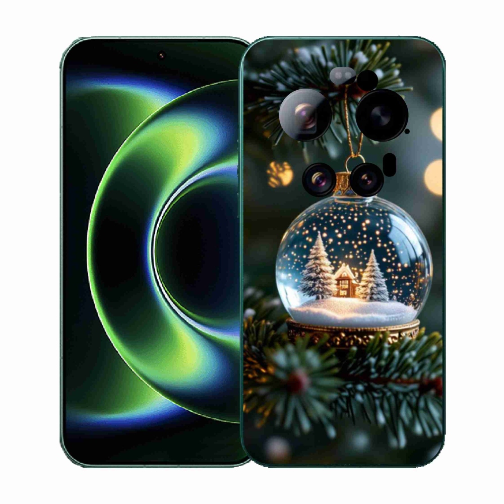 Gélový kryt mmCase na Xiaomi 17 Ultra - vianočné gule 2