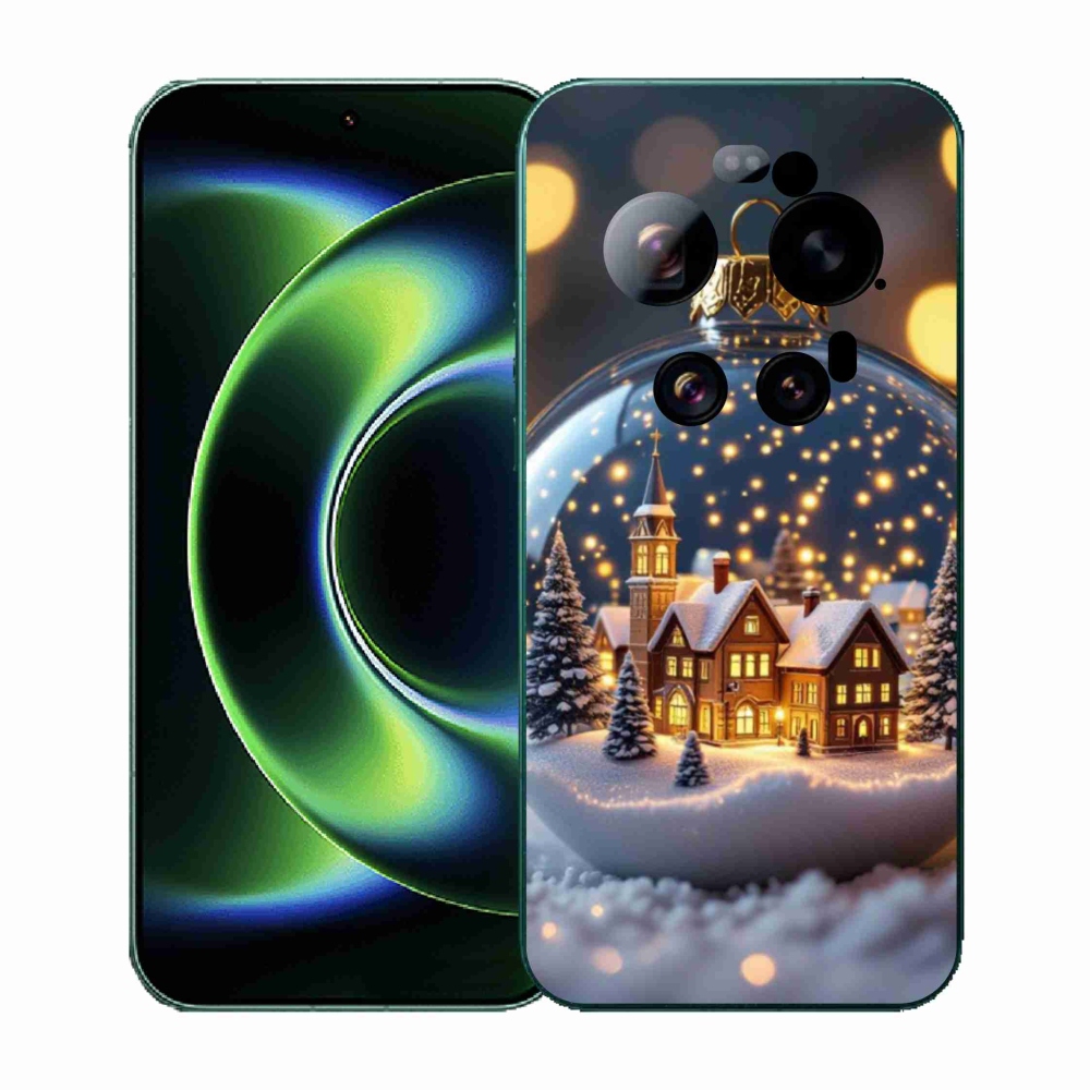 Gélový kryt mmCase na Xiaomi 17 Ultra - vianočné gule 4