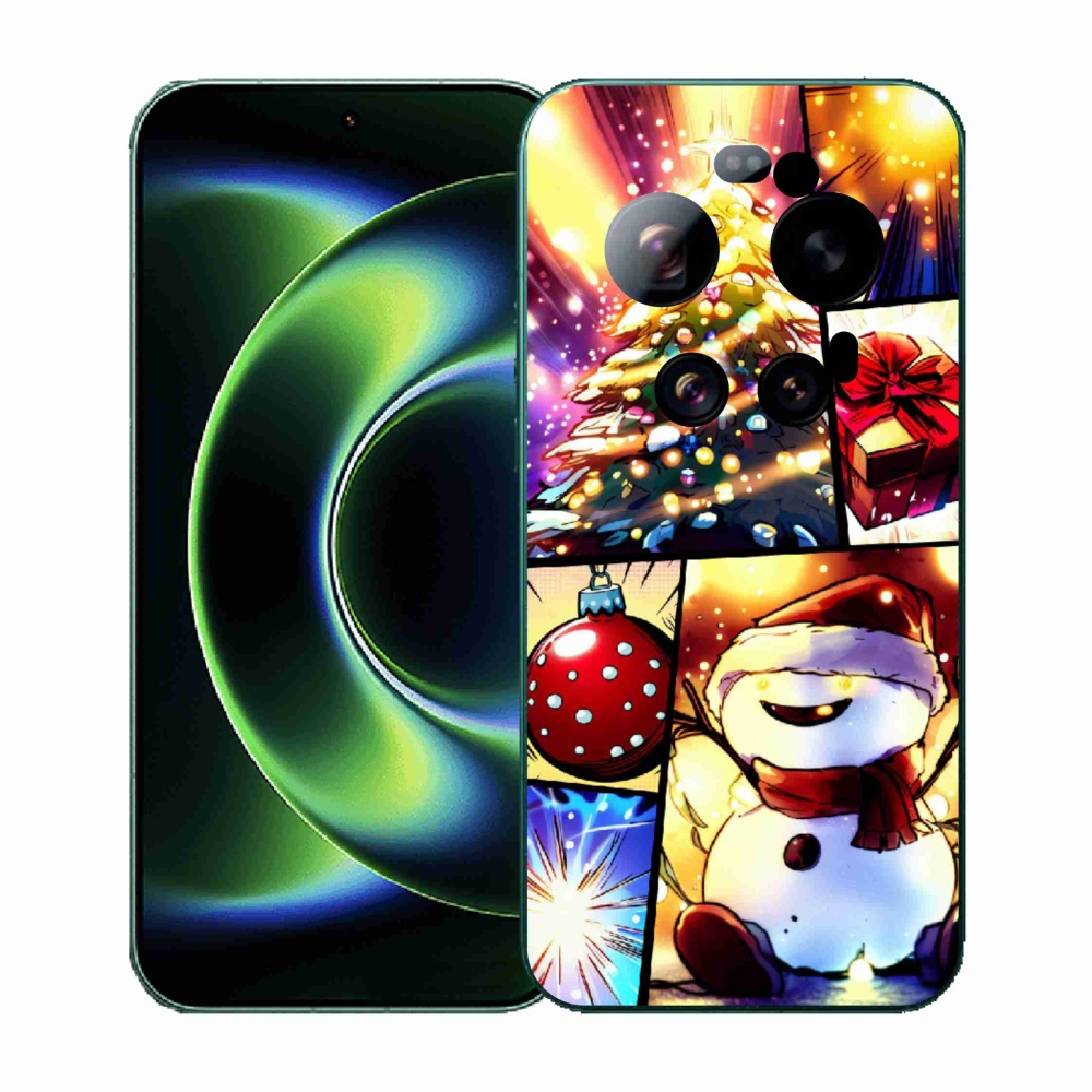 Gélový kryt mmCase na Xiaomi 17 Ultra - vianočné motívy 1