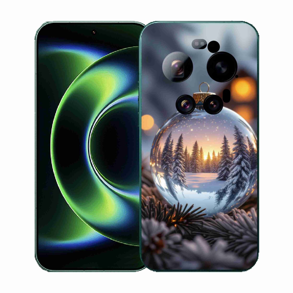 Gélový kryt mmCase na Xiaomi 17 Ultra - vianočná ozdoba