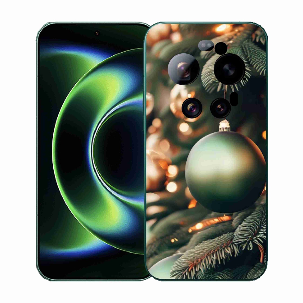 Gélový kryt mmCase na Xiaomi 17 Ultra - vianočné ozdoby 1