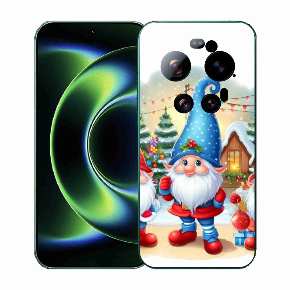 Gélový kryt mmCase na Xiaomi 17 Ultra - vianočné škriatkovia